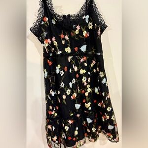 Jack by BB Dakota Black Floral Kids Dress